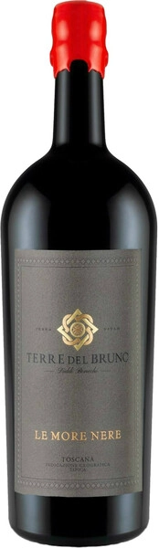 Вино Terre del Bruno, Le More Nere, Toscana IGT, 2016, 1.5 л