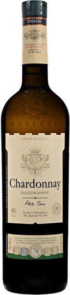 Вино Driada Chardonnay