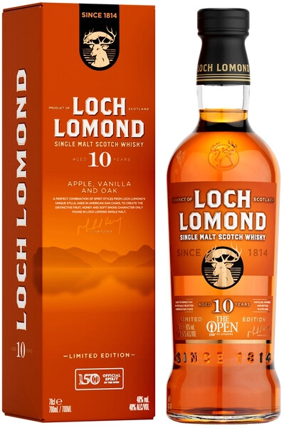 Виски Loch Lomond 10 Years Old, gift box, 0.7 л