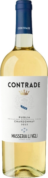 Вино Li Veli, Contrade Chardonnay, Puglia IGT, 2023