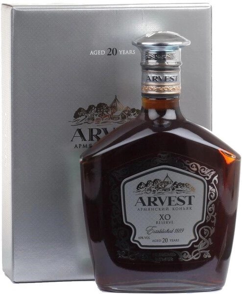 Коньяк "Arvest" XO Reserve, gift box, 0.75 л