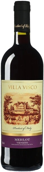 Вино Villa Visco Merlot, Veneto IGP, 2017
