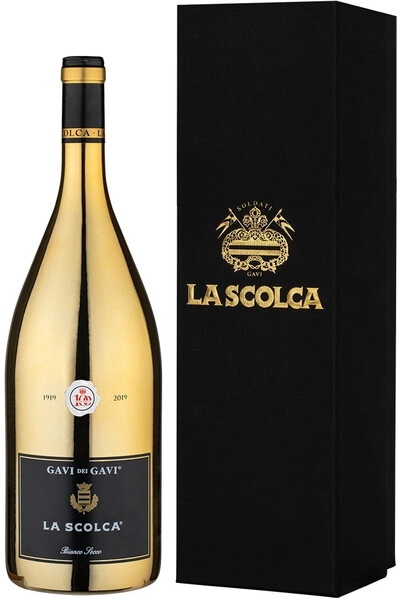 Вино La Scolca, Gavi di Gavi DOCG, 2024, gift box Golden, 1.5 л