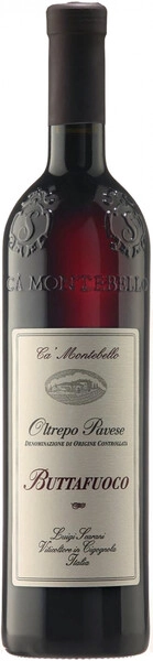 Вино Ca' Montebello, Buttafuoco, Oltrepo Pavese DOC, 2016