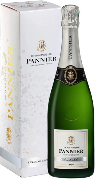 Шампанское Champagne Pannier, Blanc de Blancs Brut, gift box