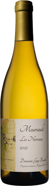 Вино Domaine Guy Bocard, Meursault "Les Narvaux" AOC, 2022