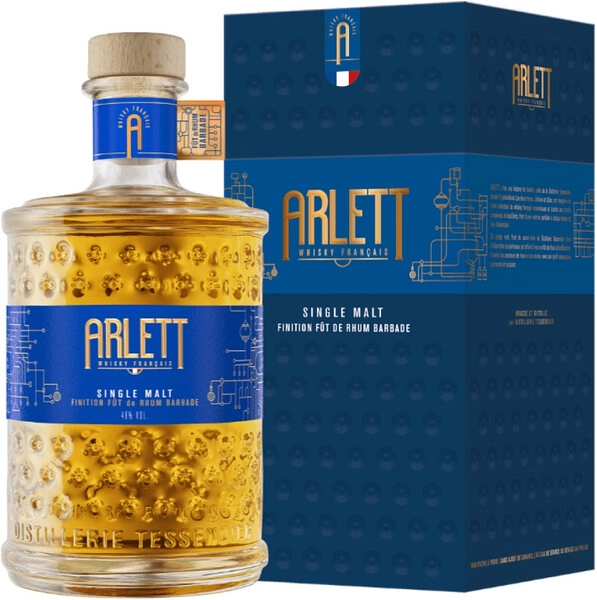 Виски Arlett Single Malt Finition Fut de Rhum Barbade, gift box, 0.7 л
