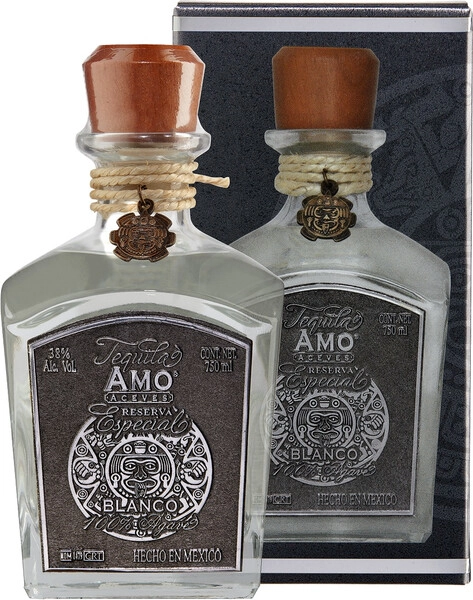 Текила Amo Aceves Blanco Reserva Especial, gift box, 0.75 л