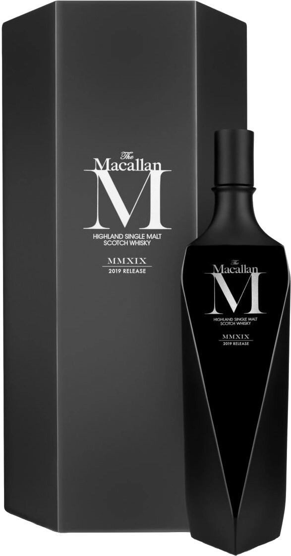 Виски The Macallan M Black Release 2017 0.7 л в коробке