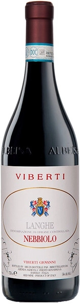 Вино Viberti, Nebbiolo, Langhe DOC, 2020