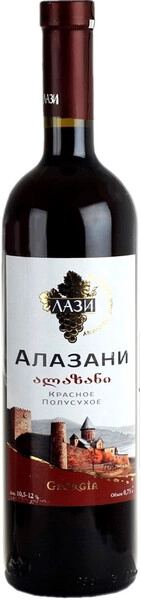 Вино Лази Алазани Красное