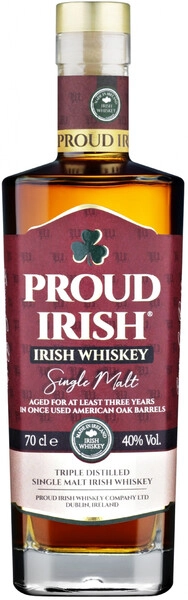 Виски Proud Irish Single Malt, 0.7 л