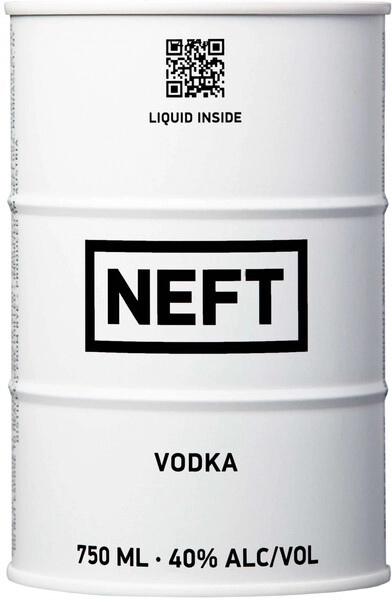 Водка "Neft", white barrel, 0.75 л
