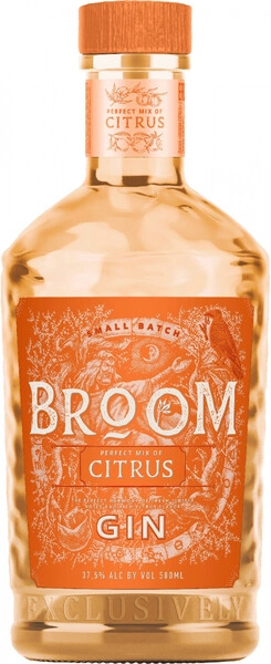 Джин Broom Citrus, 0.5 л
