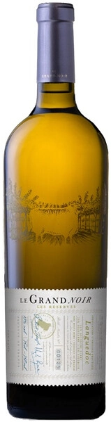 Вино Le Grand Noir Les Reserve Blanc, Languedoc AOP, 2020