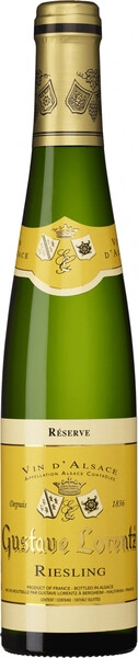 Вино Gustave Lorentz, Riesling Reserve, Alsace AOC, 2023, 375 мл