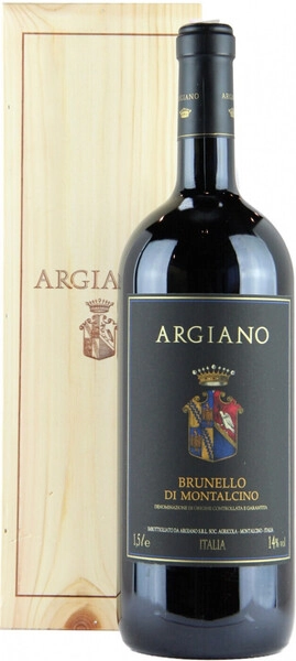 Вино Argiano, Brunello di Montalcino DOCG, 2019, wooden box, 1.5 л