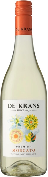Игристое вино De Krans, Premium Moscato Perle, 2023