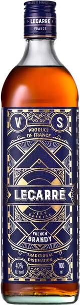 Бренди Lecarre VS, 0.7 л