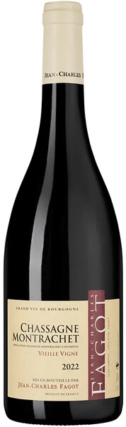 Вино Jean-Charles Fagot, Chassagne-Montrachet "Vieille Vigne" AOC, 2022
