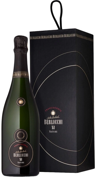 Игристое вино Guido Berlucchi, 61 Franciacorta Nature DOCG, gift box