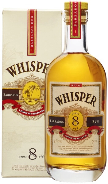 Ром Whisper 8 Years Old, gift box, 0.7 л