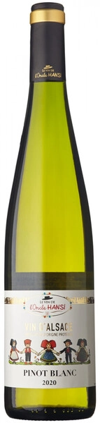 Вино Arthur Metz, Le Vin de l'Oncle Hansi Pinot Blanc, Alsace AOP