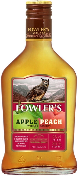 Ликер Fowler's Apple-Peach, 250 мл