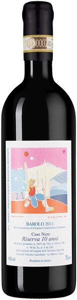 Вино Fossati Case Nere Riserva 10 anni, Barolo DOCG, 2011