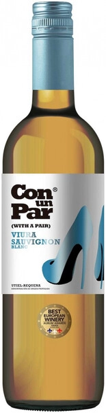 Вино Vicente Gandia, "Con un Par" Viura-Sauvignon Blanc, Utiel-Requena DOP, 2022