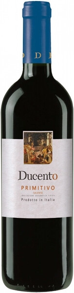 Вино Ducento Primitivo, Salento IGT, 2023