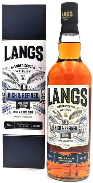 Виски Langs Rich & Refined, gift box, 0.7 л