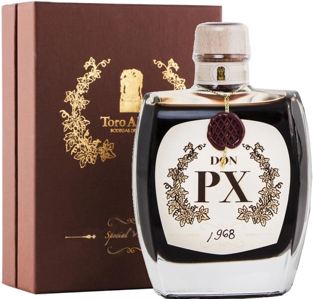 Херес Toro Albala, Don PX Seleccion, Montilla-Moriles DOP, 1968, gift box, 200 мл