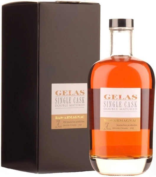 Арманьяк Gelas, Single Cask 7 ans, gift box, 0.7 л