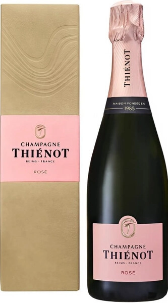 Шампанское Champagne Thienot, Rose Brut, Champagne AOC, 2020, gift box