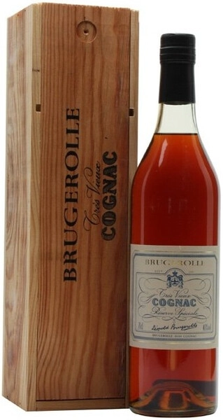 Коньяк Brugerolle, Tres Vieux Reserve Speciale, wooden box, 0.7 л