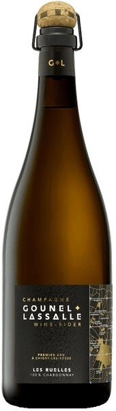 Шампанское Gounel Lassalle, Les Ruelles, Chigny-les-Roses Champagne AOC, 2018, 1.5 л