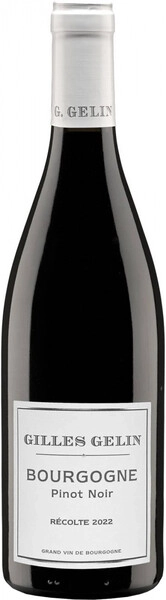 Вино Gilles Gelin, Bourgogne Pinot Noir AOC, 2022