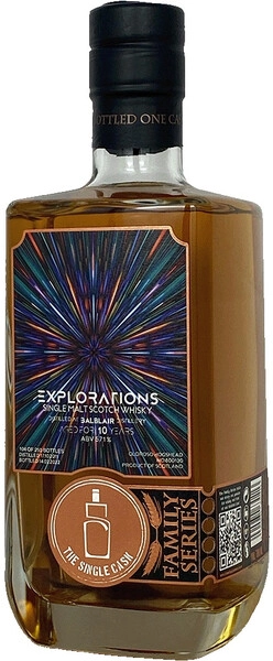 Виски The Single Cask, Explorations Balblair №800130 10 Years Old, 0.7 л