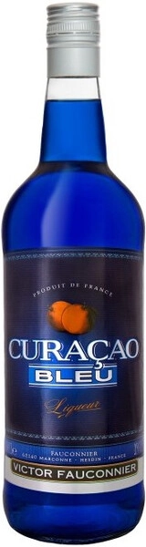 Ликер Victor Fauconnier Blue Curacao, 0.7 л
