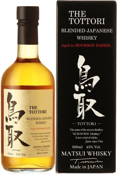 Виски The Tottori Bourbon Barrel, gift box, 0.5 л