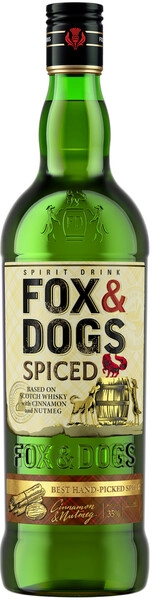 Ликер Fox and Dogs Spiced, 0.5 л