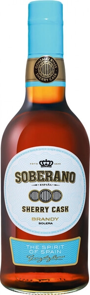 Бренди Soberano, 0.7 л