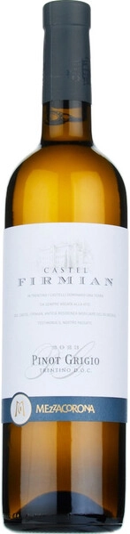 Вино Castel Firmian Pinot Grigio, Trentino DOC, 2023