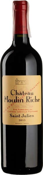 Вино Chateau Moulin Riche, Saint-Julien AOC, 2015