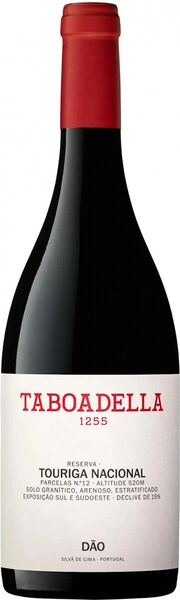 Вино Taboadella, Touriga Nacional Reserva, Dao DOC, 2019