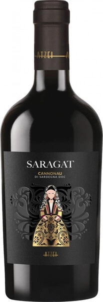 Вино Atzei, Saragat Cannonau di Sardegna DOC, 2020