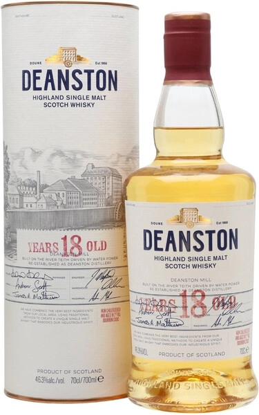 Виски Deanston Aged 18 Years, gift box, 0.7 л