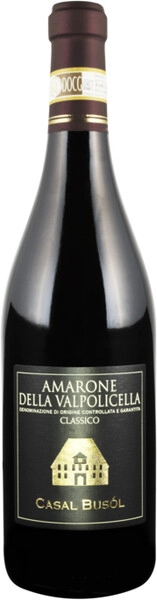 Вино "Casal Busol" Amarone della Valpolicella Classico DOCG, 2018