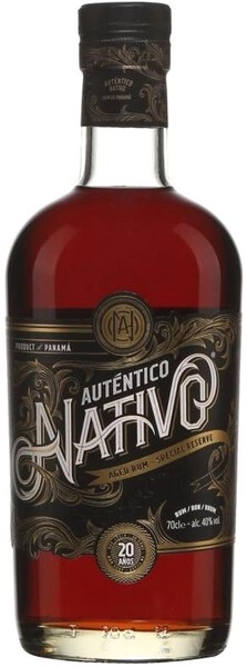 Ром Autentico Nativo 20 Years Old, 0.7 л